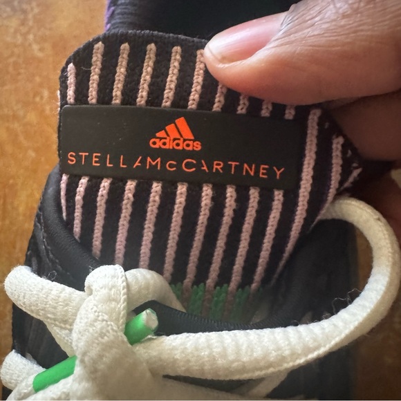 Size 9.5 - Stella McCartney x adidas UltraBoost 20 Flash Green Purple W - Picture 5 of 11
